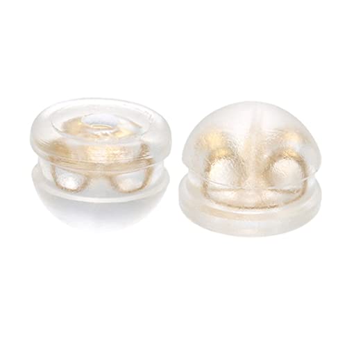 Operitacx 50 Stück Diy Ohrstecker Verschluss Ohrstöpsel Kupfer und Silikon Goldfarbene Ohrring Stopper für Schmuckherstellung Langlebige und Kreative Ohrschmuck Zubehör für Damen Operitacx 50 Stück Diy Ohrstecker Verschluss Ohrstöpsel Kupfer und Silikon Goldfarbene Ohrring Stopper für Schmuckherstellung Langlebige und Kreative Ohrschmuck Zubehör für Damen von Operitacx