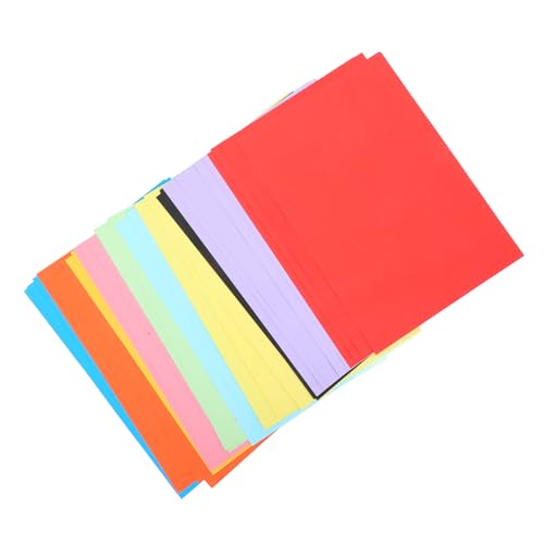 Operitacx 50 Stück Farbiger Karton Farbiges Plakat Buntes Tonpapier Bunter Diy-karton Kartenpapier Mehrfarbiges Papier Farbiges Bastelpapier Poster Papier 200g Papier von Operitacx