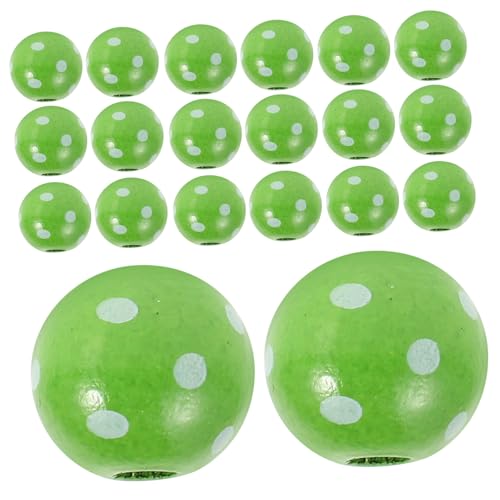 Operitacx 50 Stück Grüne Holzperlen mit Großen Löchern Irisches Kleeblatt Langlebige Handgefertigte Holzperlen für Diy Schmuck Girlanden und Wohnkultur Klassische Irische Design Accessoires Operitacx 50 Stück Grüne Holzperlen mit Großen Löchern Irisches Kleeblatt Langlebige Handgefertigte Holzperlen für Diy Schmuck Girlanden und Wohnkultur Klassische Irische Design Accessoires von Operitacx