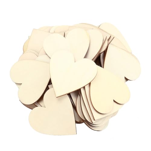 Operitacx 50 Stück Herzförmige Holzscheiben mit Rinde Naturbelassen Blanko Holzplatten für Basteln Deko Scrapbooking und DIY Kunstprojekte Holzherzen Holzdeko Operitacx 50 Stück Herzförmige Holzscheiben mit Rinde Naturbelassen Blanko Holzplatten für Basteln Deko Scrapbooking und DIY Kunstprojekte Holzherzen Holzdeko von Operitacx