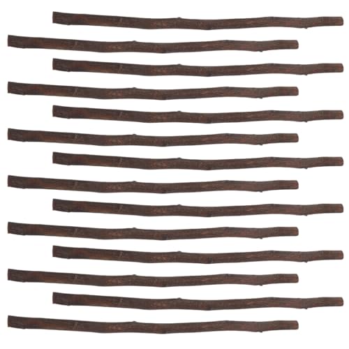 Operitacx 50 Stück Holzstäbchen zum Basteln, 20 Cm Holzscheitzweig für Foto-requisiten, Bastelprojekte, Dekoration Operitacx 50 Stück Holzstäbchen zum Basteln, 20 Cm Holzscheitzweig für Foto-requisiten, Bastelprojekte, Dekoration von Operitacx