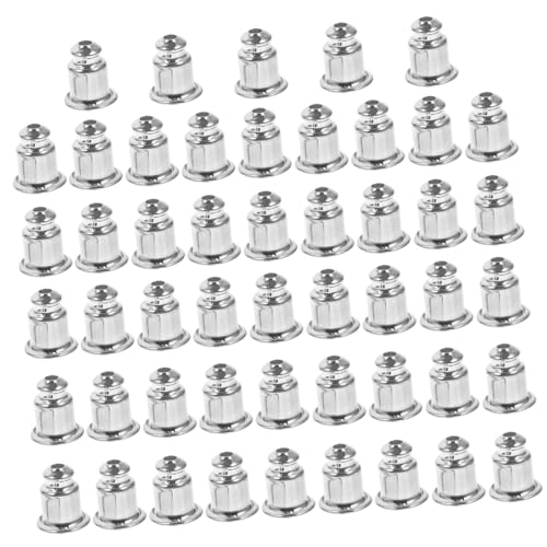 Operitacx 50 Stück Kupfer Ohrstecker Verschlüsse Antirutsch Ohrring Stopper DIY Schmuck Zubehör für Ohrstecker Langlebig und Praktisch Operitacx 50 Stück Kupfer Ohrstecker Verschlüsse Antirutsch Ohrring Stopper DIY Schmuck Zubehör für Ohrstecker Langlebig und Praktisch von Operitacx
