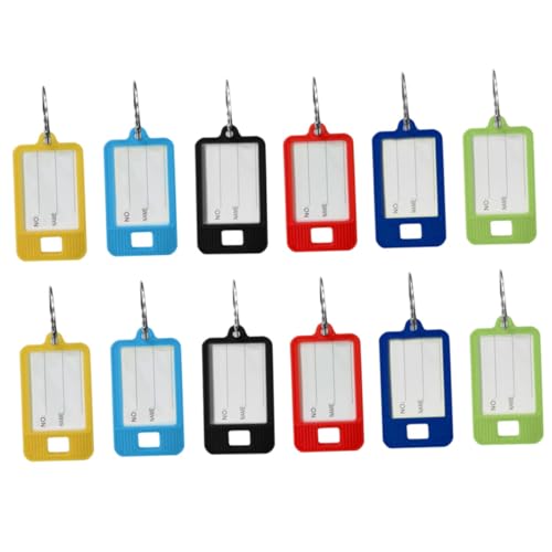 Operitacx 50 Stück Multifunktionale Schlüsselanhänger mit Farbigen Etiketten Robuste und Wiederverwendbare Id Tags mit Stabilem Ring zur Kennzeichnung und Sortierung Zufällige Farbe Operitacx 50 Stück Multifunktionale Schlüsselanhänger mit Farbigen Etiketten Robuste und Wiederverwendbare Id Tags mit Stabilem Ring zur Kennzeichnung und Sortierung Zufällige Farbe von Operitacx
