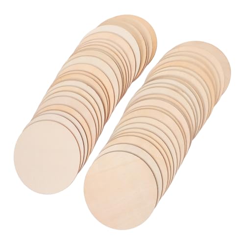 Operitacx 50 Stück Naturbelassene Runde Holzscheiben Vorgefertigte Glatte Holzkreise für DIY Bastelarbeiten Gravur Malerei Vielseitige Holzornamente für Heimdekoration und Kreative Projekte Operitacx 50 Stück Naturbelassene Runde Holzscheiben Vorgefertigte Glatte Holzkreise für DIY Bastelarbeiten Gravur Malerei Vielseitige Holzornamente für Heimdekoration und Kreative Projekte von Operitacx