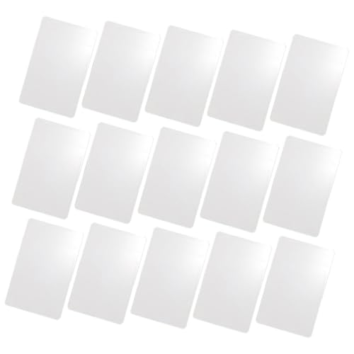 Operitacx 50 Stück PVC Blanko Preisschilder Doppelseitige Etiketten für Diy Bastelprojekte und Geschenkanhänger für Hochzeiten Valentinstag und Operitacx 50 Stück PVC Blanko Preisschilder Doppelseitige Etiketten für Diy Bastelprojekte und Geschenkanhänger für Hochzeiten Valentinstag und von Operitacx