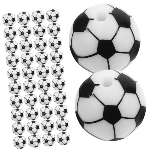 Operitacx 50 Stück Silikon Sports Spacer Beads für DIY Schmuck Basteln Sportliche Perlen für Armbänder Halsketten Sichere Vielseitige DIY Schmuckzubehör Operitacx 50 Stück Silikon Sports Spacer Beads für DIY Schmuck Basteln Sportliche Perlen für Armbänder Halsketten Sichere Vielseitige DIY Schmuckzubehör von Operitacx