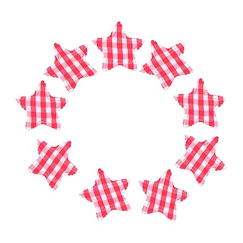 Operitacx 50 Stück Teiliges Embossing Fünfzackige Sterne Rot Weihnachtsdeko Diy Zubehör für Party Feier Festival Operitacx 50 Stück Teiliges Embossing Fünfzackige Sterne Rot Weihnachtsdeko Diy Zubehör für Party Feier Festival von Operitacx