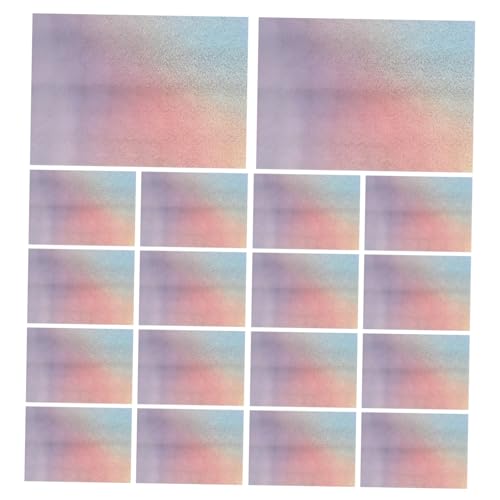 Operitacx 50 Stück Teiliges Holografisches Metallic-kartonpapier Glänzend Schillerndes Dickes Bastelpapier mit Spiegeleffekt Robustes Glitzerpapier für Einladungen Scrapbooking Operitacx 50 Stück Teiliges Holografisches Metallic-kartonpapier Glänzend Schillerndes Dickes Bastelpapier mit Spiegeleffekt Robustes Glitzerpapier für Einladungen Scrapbooking von Operitacx