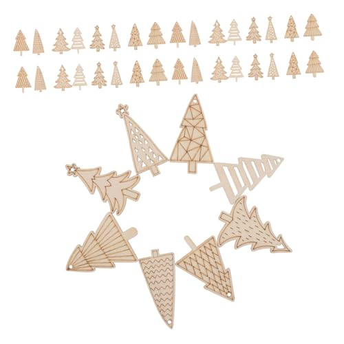 Operitacx 50 Stück Unfinished Holzanhänger Baumform Glatt Handpoliert Leicht Zum Bemalen Weihnachtsdeko Diy Bastelset Für Festliche Hängende Dekorationen Zuhause Operitacx 50 Stück Unfinished Holzanhänger Baumform Glatt Handpoliert Leicht Zum Bemalen Weihnachtsdeko Diy Bastelset Für Festliche Hängende Dekorationen Zuhause von Operitacx