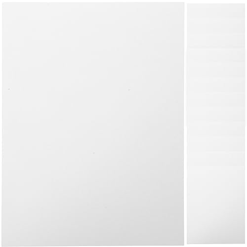 Operitacx 50 Stück Weiße Bastelkarten Diy Malpapier Schweres Papier für Scrapbooking Origami und Kreative Bastelprojekte für Handarbeiten und Heimdekoration Operitacx 50 Stück Weiße Bastelkarten Diy Malpapier Schweres Papier für Scrapbooking Origami und Kreative Bastelprojekte für Handarbeiten und Heimdekoration von Operitacx