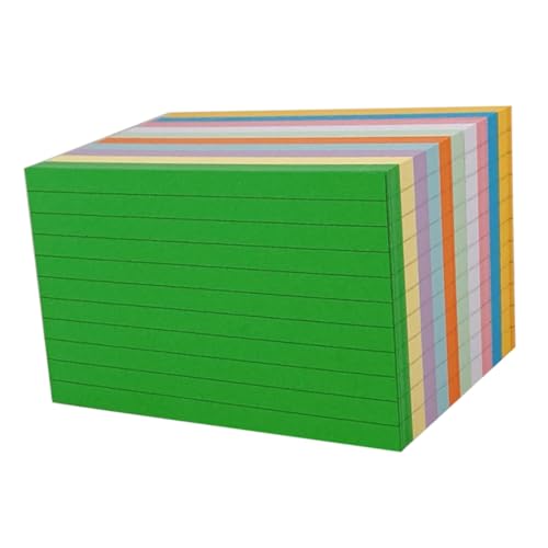 Operitacx 500 Blatt Indexkarten Notizkarten für Kreative Notizen Vokabellernen Praktische Graffiti Karten für Schule Büro Beschriften Gestalten Operitacx 500 Blatt Indexkarten Notizkarten für Kreative Notizen Vokabellernen Praktische Graffiti Karten für Schule Büro Beschriften Gestalten von Operitacx
