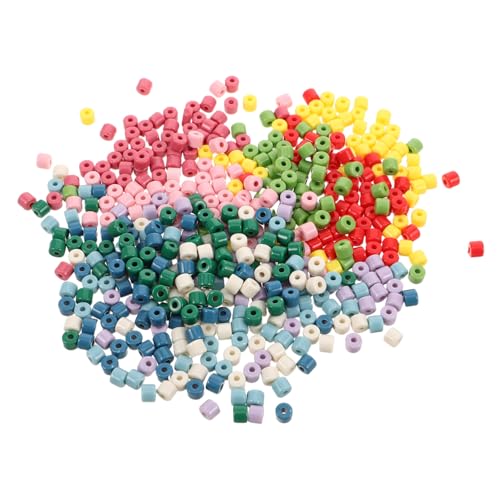 Operitacx 500 Stück Bunte Makaronfarben für Diy Armbänder und Bastelbedarf für Schmuckherstellung Charmante Perlen für Kreative Projekte Operitacx 500 Stück Bunte Makaronfarben für Diy Armbänder und Bastelbedarf für Schmuckherstellung Charmante Perlen für Kreative Projekte von Operitacx