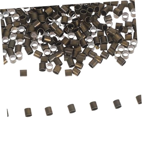Operitacx 500 Stück Endstopfen für Schmuckherstellung Sichern die Enden von Armband Schnüren Für Diy und Professionelle Schmuckgestaltung Operitacx 500 Stück Endstopfen für Schmuckherstellung Sichern die Enden von Armband Schnüren Für Diy und Professionelle Schmuckgestaltung von Operitacx