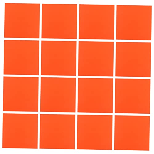 Operitacx 500 Stück Origami Papier Buntes Faltpapier für Kreative Diy Bastelprojekte für Kindergarten Orange von Operitacx
