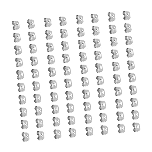 Operitacx 500 Stück Schmetterling Ohrring Stopper Ohrstecker Verschlüsse Sicherer Halt für Ohrstecker und Ohrhänger Schmuckzubehör Langlebig und Vielseitig Operitacx 500 Stück Schmetterling Ohrring Stopper Ohrstecker Verschlüsse Sicherer Halt für Ohrstecker und Ohrhänger Schmuckzubehör Langlebig und Vielseitig von Operitacx
