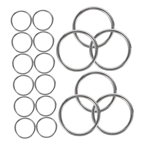 Operitacx 500 Stück Schmuckverschluss Ringe Offene Schlüsselringe für Halskette Armband Ohrringe Diy Bastelzubehör Finish für Schmuckherstellung und Reparatur Operitacx 500 Stück Schmuckverschluss Ringe Offene Schlüsselringe für Halskette Armband Ohrringe Diy Bastelzubehör Finish für Schmuckherstellung und Reparatur von Operitacx