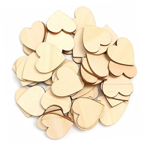 Operitacx 50Stücke Herzförmige Holzscheiben Unbehandelt für DIY Bastelprojekte Natürliche Birke Umweltfreundliche Verzierungen für Hochzeit und Weihnachtsschmuck Operitacx 50Stücke Herzförmige Holzscheiben Unbehandelt für DIY Bastelprojekte Natürliche Birke Umweltfreundliche Verzierungen für Hochzeit und Weihnachtsschmuck von Operitacx