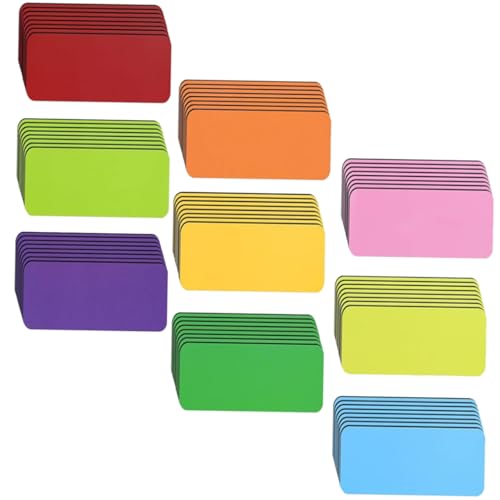 Operitacx 54 Stück Magnetische Namensschilder Set Wiederverwendbare Beschreibbare Etiketten für Schule Kühlschrank und Flexibles Design Leicht Abwischbar und Stark Haftend für Organisation Operitacx 54 Stück Magnetische Namensschilder Set Wiederverwendbare Beschreibbare Etiketten für Schule Kühlschrank und Flexibles Design Leicht Abwischbar und Stark Haftend für Organisation von Operitacx
