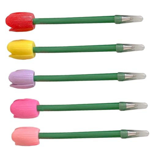 Operitacx 5Stücke Blumen Kugelschreiber Schreibstifte im Design für Schule Büro und Kreative Projekte Langlebig und Tragbar für Freunde Operitacx 5Stücke Blumen Kugelschreiber Schreibstifte im Design für Schule Büro und Kreative Projekte Langlebig und Tragbar für Freunde von Operitacx