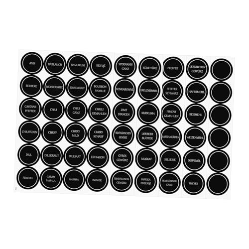 Operitacx 6 Blätter Spice Bottle Labels Selbstklebend Rund Robust Haftend Attraktives Design Klare Gewürzbezeichnung Passend für Verschiedene Küchenbehälter Effiziente Gewürzorganisation Operitacx 6 Blätter Spice Bottle Labels Selbstklebend Rund Robust Haftend Attraktives Design Klare Gewürzbezeichnung Passend für Verschiedene Küchenbehälter Effiziente Gewürzorganisation von Operitacx