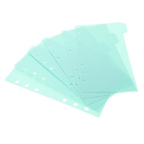 Operitacx 6 Blätter Teiliges Set PP Trennblätter für Ringbuch Niedliche Farbige Ordnertrennblätter mit Index Tabs für Notizbücher und Lose Einfach zu Organisieren Aktualisieren Operitacx 6 Blätter Teiliges Set PP Trennblätter für Ringbuch Niedliche Farbige Ordnertrennblätter mit Index Tabs für Notizbücher und Lose Einfach zu Organisieren Aktualisieren von Operitacx