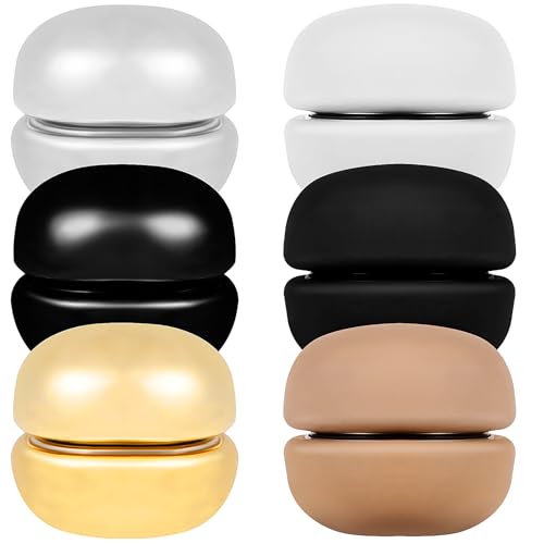6 Paare Magnetische Hijab Clips, Runde Magnetverschluss Pins FüR Schals Und Cardigans, KnöPfe Ohne NäHen Multi-Use Broschen FüR Bekleidung 6 Paare Magnetische Hijab Clips, Runde Magnetverschluss Pins FüR Schals Und Cardigans, KnöPfe Ohne NäHen Multi-Use Broschen FüR Bekleidung von Operitacx