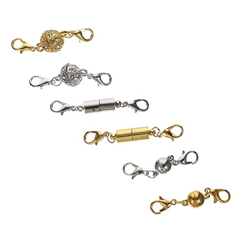 Operitacx 6 Paare Magnetschnalle Perlen für Schmuckhersteller Schmuck Quetschperlen Magnetischer Schmuckverschluss DIY Schmuckverschluss Schnallenverschlüsse Stecker für Schmuckverschlüsse Operitacx 6 Paare Magnetschnalle Perlen für Schmuckhersteller Schmuck Quetschperlen Magnetischer Schmuckverschluss DIY Schmuckverschluss Schnallenverschlüsse Stecker für Schmuckverschlüsse von Operitacx