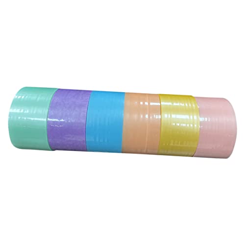 Operitacx 6 Rollen Klebriger Ball Dekorband Klebstoff Klebeband Nachfüllt Farbiges Klebeband Extra Breites Malerband Dekorativer Klebebandstift Set Zum Aufhängen Von Bildern Abdeckband Hoch Operitacx 6 Rollen Klebriger Ball Dekorband Klebstoff Klebeband Nachfüllt Farbiges Klebeband Extra Breites Malerband Dekorativer Klebebandstift Set Zum Aufhängen Von Bildern Abdeckband Hoch von Operitacx
