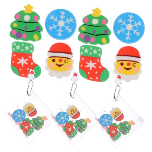 Operitacx 6 Sätze Teiliges Set Weihnachts Radiergummis Cartoon Radierer für Schule Niedliche Weihnachtsfiguren für Schülerpreise und Bürobedarf Operitacx 6 Sätze Teiliges Set Weihnachts Radiergummis Cartoon Radierer für Schule Niedliche Weihnachtsfiguren für Schülerpreise und Bürobedarf von Operitacx