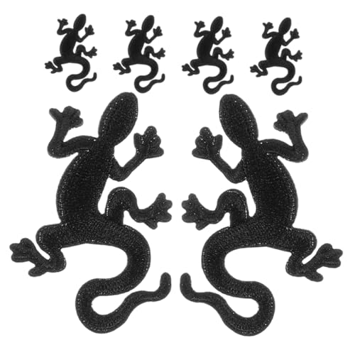 Operitacx 6 Stück Gecko Stickerei Patch Bestickte Applikationen für Kleidung Jeans Rucksäcke und Hüte Dekorative Flicken ohne Kleber Vielseitig Einsetzbar und Langlebig Operitacx 6 Stück Gecko Stickerei Patch Bestickte Applikationen für Kleidung Jeans Rucksäcke und Hüte Dekorative Flicken ohne Kleber Vielseitig Einsetzbar und Langlebig von Operitacx