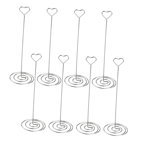 Operitacx 6 Stück Herzförmige Metall Foto und Tischkartenhalter Robuste Memo Clips für Hochzeit Platzkarten Party Tischnummern Namenskarten und Notizen Stabile Fotoständer für Operitacx 6 Stück Herzförmige Metall Foto und Tischkartenhalter Robuste Memo Clips für Hochzeit Platzkarten Party Tischnummern Namenskarten und Notizen Stabile Fotoständer für von Operitacx