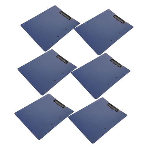 Operitacx 6 Stück Klemmbrett Ordner Teiliges Multifunktionaler Dokumentenhalter mit Horizontalem Vertikalem Clip Stabiles Schreibbrett für Büro Schule Konferenzen und Mobiles Arbeiten Operitacx 6 Stück Klemmbrett Ordner Teiliges Multifunktionaler Dokumentenhalter mit Horizontalem Vertikalem Clip Stabiles Schreibbrett für Büro Schule Konferenzen und Mobiles Arbeiten von Operitacx