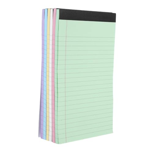 Operitacx 6 Stück Liniertes Notizblock Abreißbar Handlich Farbig Memo Pads für Zielverfolgung Aufgabenlisten Vielseitig Schule Büro Operitacx 6 Stück Liniertes Notizblock Abreißbar Handlich Farbig Memo Pads für Zielverfolgung Aufgabenlisten Vielseitig Schule Büro von Operitacx