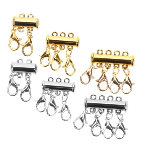 Operitacx 6 Stück Magnetische Verbindungsschnalle Schließe Schmuckverlängerungen Verschlüsse Freundschaftsarmband-kit Bausatz Mehrschichtiger Halskettenverschluss Ring Charme Zinklegierung Operitacx 6 Stück Magnetische Verbindungsschnalle Schließe Schmuckverlängerungen Verschlüsse Freundschaftsarmband-kit Bausatz Mehrschichtiger Halskettenverschluss Ring Charme Zinklegierung von Operitacx