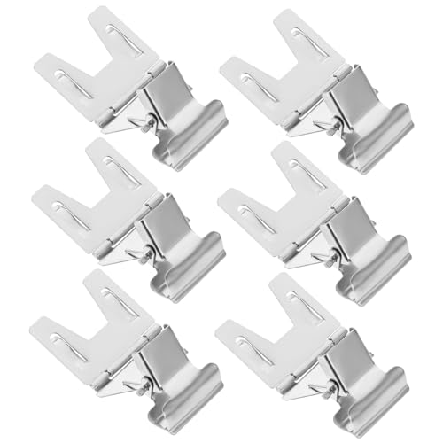 Operitacx 6 Stück Preisetikettenhalter Set Multifunktionale Preisschildklemmen aus mit Stabilem Standfuß für Supermärkte und Geschäfte für Werbung und Produktpräsentation Operitacx 6 Stück Preisetikettenhalter Set Multifunktionale Preisschildklemmen aus mit Stabilem Standfuß für Supermärkte und Geschäfte für Werbung und Produktpräsentation von Operitacx