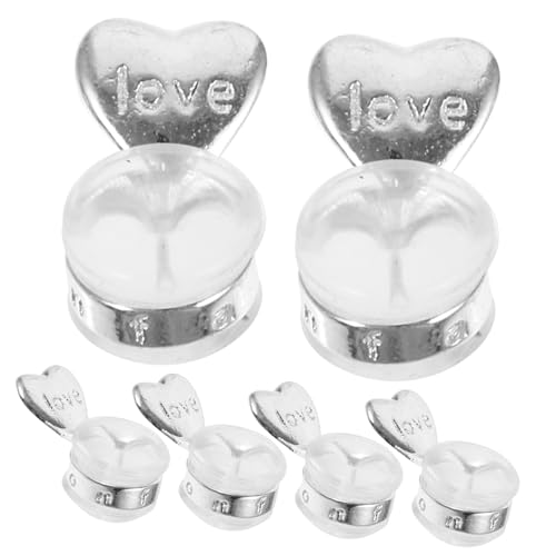 Operitacx 6 Stück Silikon Ohrring Verschlüsse Transparente Ohrring Unterlagen Sicherer Halt für Diy Schmuck Leichte und Langlebige Ohrstecker Rückstände für Bastelprojekte Operitacx 6 Stück Silikon Ohrring Verschlüsse Transparente Ohrring Unterlagen Sicherer Halt für Diy Schmuck Leichte und Langlebige Ohrstecker Rückstände für Bastelprojekte von Operitacx