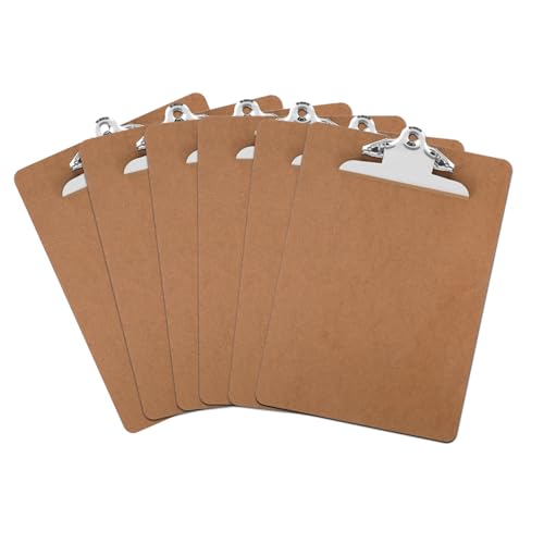 Operitacx 6 Stück Teiliges Clipboard Flachem Stabiler Butterfly Klammer für Schule Büro und Outdoor Nutzung Perfekter Schreibunterstützer für Mobile Profis Operitacx 6 Stück Teiliges Clipboard Flachem Stabiler Butterfly Klammer für Schule Büro und Outdoor Nutzung Perfekter Schreibunterstützer für Mobile Profis von Operitacx