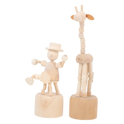 Operitacx 6 Stück Teiliges DIY Holz Bastelset für Kreative Tischornamente Unbehandeltem Holz mit Giraffen und Holzfiguren für Bastelprojekte und Wohnkultur Operitacx 6 Stück Teiliges DIY Holz Bastelset für Kreative Tischornamente Unbehandeltem Holz mit Giraffen und Holzfiguren für Bastelprojekte und Wohnkultur von Operitacx