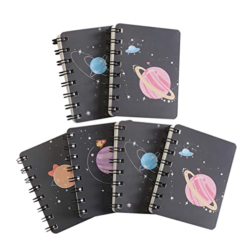 Operitacx 6 Stück Teiliges Einzigartiges Spiralnotizbuch Tragbares Notizheft Praktische Memo Pads für Schule und Büro Zufälliger Stil für Schüler und Büroangestellte Operitacx 6 Stück Teiliges Einzigartiges Spiralnotizbuch Tragbares Notizheft Praktische Memo Pads für Schule und Büro Zufälliger Stil für Schüler und Büroangestellte von Operitacx