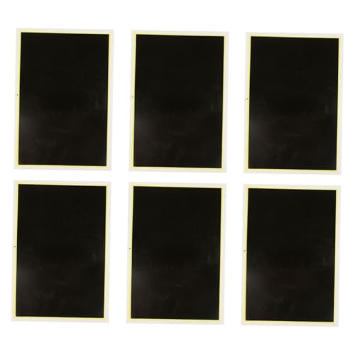 Operitacx 6 Stück Teiliges Farbmarkierungspapier für Gravur und Ätzmaschinen Universelles Gravurpapierset für Präzise Designs für und Kreative Projekte von Operitacx