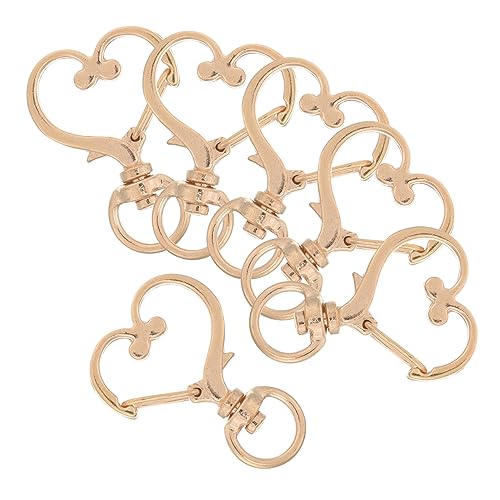 Operitacx 6 Stück Teiliges Herzform Metallschnallen Taschenring Schlüsselring für DIY Zubehör Langlebige Stabile Vielseitig Verwendbar für Taschen Gürtel und Bastelprojekte Operitacx 6 Stück Teiliges Herzform Metallschnallen Taschenring Schlüsselring für DIY Zubehör Langlebige Stabile Vielseitig Verwendbar für Taschen Gürtel und Bastelprojekte von Operitacx