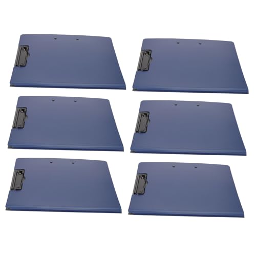 Operitacx 6 Stück Teiliges Klemmbrett mit Drehbarem Doppelclip Faltbarer Clipboard Ordner für Büro und Konferenz Leichter Multifunktionaler Schreibbrett Organizer für Dokumente und Prüfungen Operitacx 6 Stück Teiliges Klemmbrett mit Drehbarem Doppelclip Faltbarer Clipboard Ordner für Büro und Konferenz Leichter Multifunktionaler Schreibbrett Organizer für Dokumente und Prüfungen von Operitacx