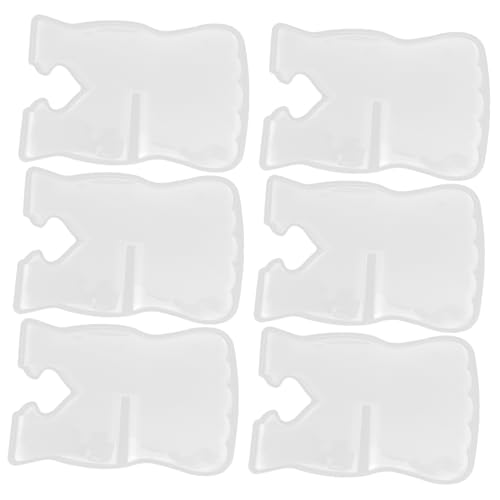 Operitacx 6 Stück Teiliges Silikonform für Buchständer und Notenhalter Wiederverwendbare Gießformen für Bücherregal und Diy Projekte Einfach zu Reinigen und Flexibel für Kreative Operitacx 6 Stück Teiliges Silikonform für Buchständer und Notenhalter Wiederverwendbare Gießformen für Bücherregal und Diy Projekte Einfach zu Reinigen und Flexibel für Kreative von Operitacx