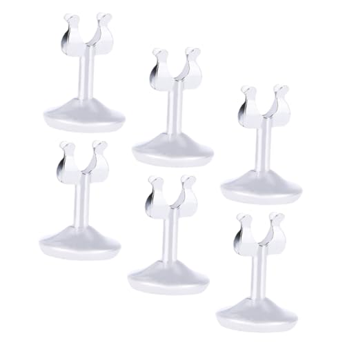 Operitacx 6 Stück Teiliges U Förmiges Kartenhalter Multifunktionale Tischkartenhalter für Namenskarten Tischnummern Menüs Fotos Robuste Etikettenständer für Büro Hochzeit Restaurant Operitacx 6 Stück Teiliges U Förmiges Kartenhalter Multifunktionale Tischkartenhalter für Namenskarten Tischnummern Menüs Fotos Robuste Etikettenständer für Büro Hochzeit Restaurant von Operitacx