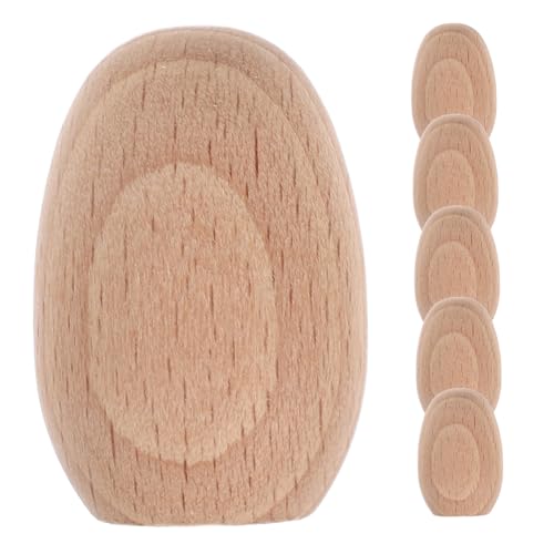 Operitacx 6 Stück Teiliges Unbehandelter Eier aus Massivem Buchenholz für Bemalen und Basteln Natürliche DIY Holzspielzeuge für Kreative Miniatur Dekoration und Ostern Operitacx 6 Stück Teiliges Unbehandelter Eier aus Massivem Buchenholz für Bemalen und Basteln Natürliche DIY Holzspielzeuge für Kreative Miniatur Dekoration und Ostern von Operitacx