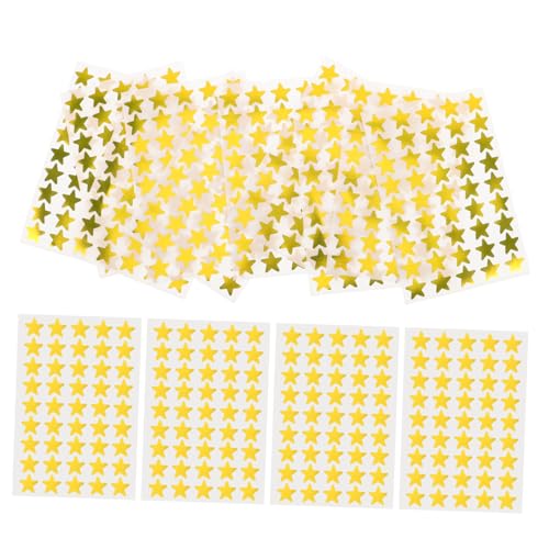 Operitacx 60 Blatt Selbstklebende Metallic Sticker für Schimmernde Belohnungsaufkleber für Bastelprojekte Scrapbooking und Dekorationen Leicht Abziehbar für Täglichen Gebrauch Geeignet von Operitacx