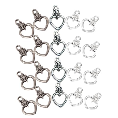 Operitacx 60 Sätze Herzförmige Toggle Verschlüsse aus Legierung für DIY Armband Halskettenherstellung Langlebige Glänzende Schmuckverbinder in Antiksilber Antikblau und Silber Vielseitig Operitacx 60 Sätze Herzförmige Toggle Verschlüsse aus Legierung für DIY Armband Halskettenherstellung Langlebige Glänzende Schmuckverbinder in Antiksilber Antikblau und Silber Vielseitig von Operitacx