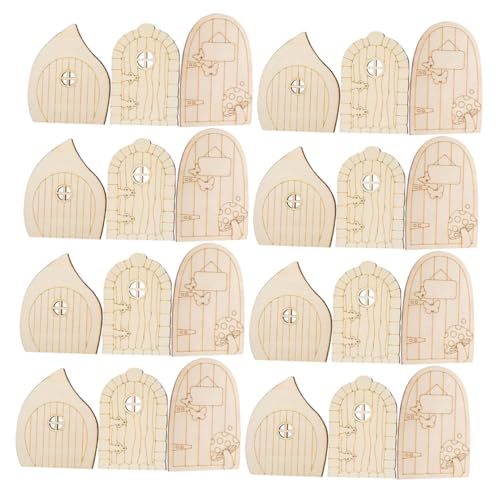 Operitacx 60 Stück Holz Bastelset Miniatur Türen Unbemalt Robust für Puppenhaus DIY Kreativ Dekoration Fenster Regal Schreibtisch Operitacx 60 Stück Holz Bastelset Miniatur Türen Unbemalt Robust für Puppenhaus DIY Kreativ Dekoration Fenster Regal Schreibtisch von Operitacx