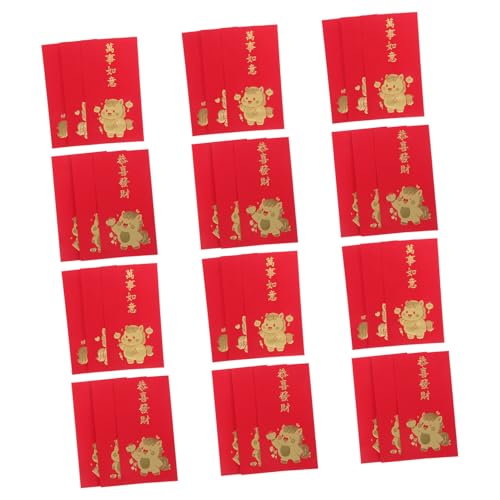 Operitacx 60 Stück Kreative Rote Umschläge Jahr Des Pferdes Lunar Year Envelopes Großzügige für Geldgeschenke Traditionelle Lucky Money Packets für Chinesisches Vietnamesisches Neujahrsfest Operitacx 60 Stück Kreative Rote Umschläge Jahr Des Pferdes Lunar Year Envelopes Großzügige für Geldgeschenke Traditionelle Lucky Money Packets für Chinesisches Vietnamesisches Neujahrsfest von Operitacx