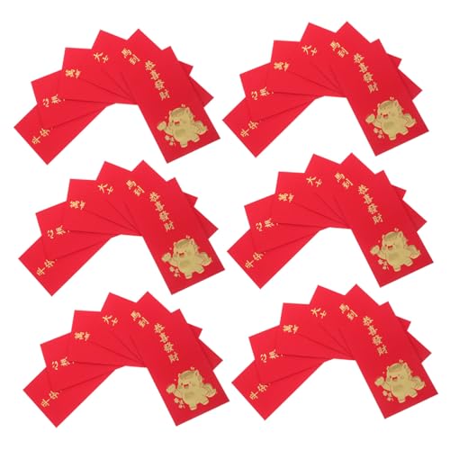 Operitacx 60 Stück Rote Umschläge Jahr Des Pferdes Kreative Hong Bao Umschläge Hochwertiges Papier Großzügig für Hochzeit Frühlingsfest Operitacx 60 Stück Rote Umschläge Jahr Des Pferdes Kreative Hong Bao Umschläge Hochwertiges Papier Großzügig für Hochzeit Frühlingsfest von Operitacx